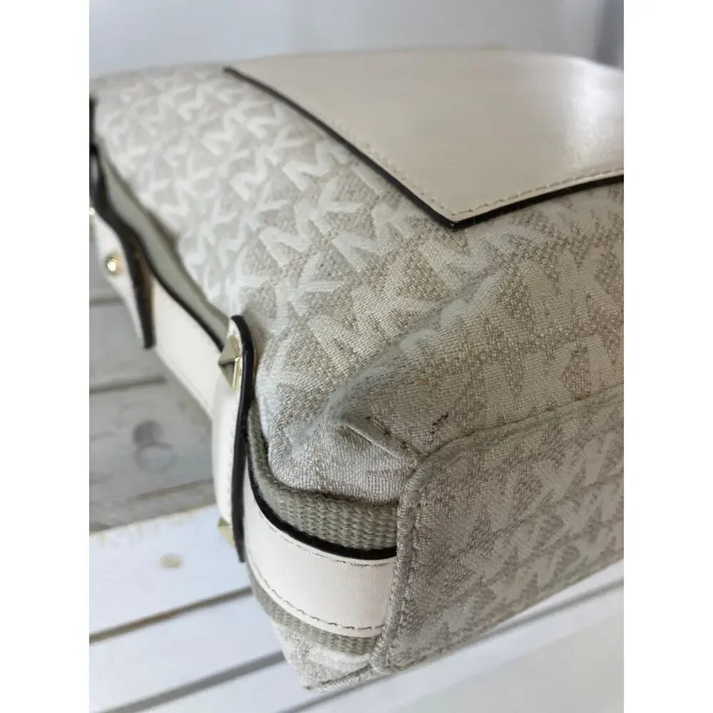 MICHAEL KORS N S GRIFFIN MESSENGER JACQUARD CROSSBODY